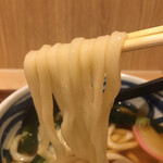 うどん王 - 喉越しの良いツルツルシコシコの麺でした