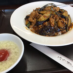 味楽 - 豚とナスの辛み丼　並サイズ　780円
