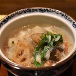 香炉 - 里芋と蓮根のあんかけ