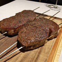 神戸牛炉釜炭焼ステーキ IDEA 銀座 - シャトーブリアンとサーロイン