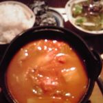 ジュジュ - 豆腐チゲ定食700円