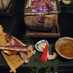 個室和食 梅田燈花 - たらばガニコース：3990円かな