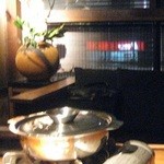 個室和食 梅田燈花 - ずわい蟹と神戸牛の二色鍋コース：3990円