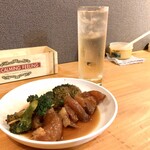 博多のおでん - 『ブロッコリー＆すじ』しゃんにシュワシュワたい♪