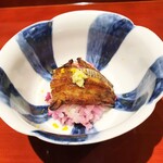 銀座 しのはら - 穴子の飯蒸し﻿