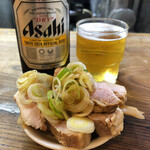 特麺コツ一丁ラーメン - おつまみセット 630円