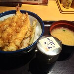 天丼てんや - 上天丼690円がてんやの日で500円(税込)全景