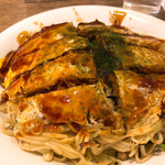 お好み焼 みっちゃん総本店 八丁堀本店 - 牡蠣入りそば肉たまご