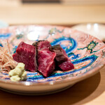 肉屋 田中 - 昆布締めした田村さんのクリ