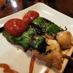 やきとり 大吉 - 料理写真:しそ巻 ￥160