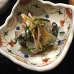 Shokusai Bishu Yashima - 〆鯖と白身の和え物