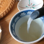 まん作 - 好みの蕎麦湯♡