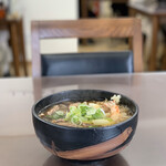 いずみ食堂 - 鴨きのこ天