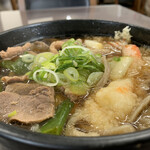 いずみ食堂 - 鴨きのこ天