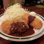 かつれつ四谷たけだ - メンコロ定食