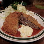 かつれつ四谷たけだ - ラムカツレツ定食