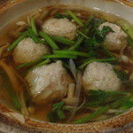 食彩庵 わたつみ - 鶏つみれ鍋
