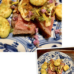 淡 如雲 - ⑦お肉はもちろん空豆も◎