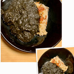 淡 如雲 - イカ墨カレー:無加水