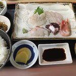 ことぶ喜 - 刺身定食　￥1200