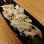 居酒屋 紅あかり - ツブ貝のガーリックオイル焼き 580円