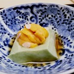 道人 - 蓬胡麻豆腐、根室赤雲丹