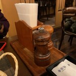 ビストロ祢保希 - テーブルアイテム