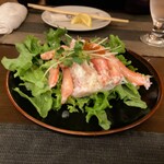 ビストロ祢保希 - 蟹サラダ