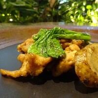 熱香森 - 豚ヘレ肉と根野菜の黒胡椒炒め