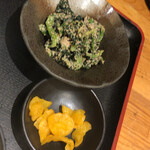 Shunzai Izakaya Sanoya - 小鉢と香の物