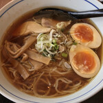 Mendokoro Naokyu - 純鶏ラーメン（醤油）味玉トッピング‥620円