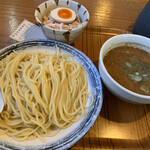 らーめん 三福 - 濃厚つけ麺 大盛り 450g  750円^ ^＋ 
      鷄塩めし ミニ 150円^ ^ 定番 コスパ満点です^_^