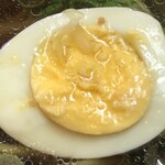ごはん屋食の広場 - ゆで玉子アップ