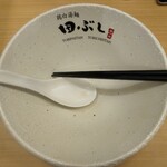 鶏白湯麺 田ぶし - 鶏白湯らーめん 器(2020年3月19日)
