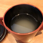 酒庵 田なか - そば湯
