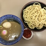 庵悟 - ・辛つけめん 900円
            ・味玉 100円