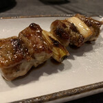 キッチン はる - ねぎま(鴨肉です)