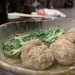 キッチン はる - つくねと水菜のおでん