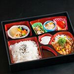 Recommended♪ Tonchinkan Bento (boxed lunch) (comes with miso soup)