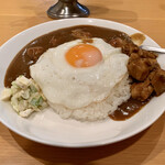 欧風カレー食堂 jizi ジジ - チキンカレー¥1,000 目玉焼きトッピング¥100