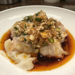 創作麺工房 鳴龍 - 「海老ワンタン」450円