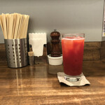 創作麺工房 鳴龍 - 「トマトハイ」500円