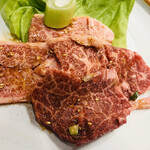 スタミナ苑 - 中切り落としカルビタレ（╹◡╹）