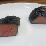 スタミナ苑 - 御通しハツ(°▽°)