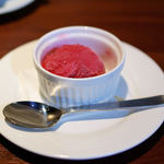 千年葡萄家 - カシスのソルベ（200円）