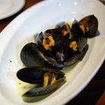 千年葡萄家 - ムール貝の白ワイン蒸し（480円）