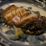 魚菜料理 縄屋 - 鮑と鮑の歯