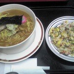 水仙花 - 味噌ラーメン＆チャーハンセット