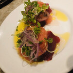 RODEO - 初カツオ厚切りカルパッチョ フレッシュトマトソース