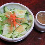 茶房虹の村陶苑 - サラダ アップ